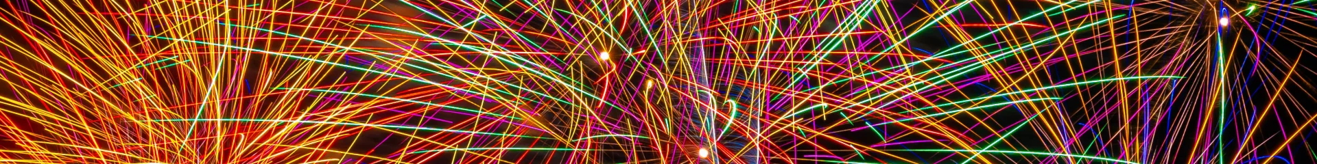 Feu d'artifice des Fééries de Noël