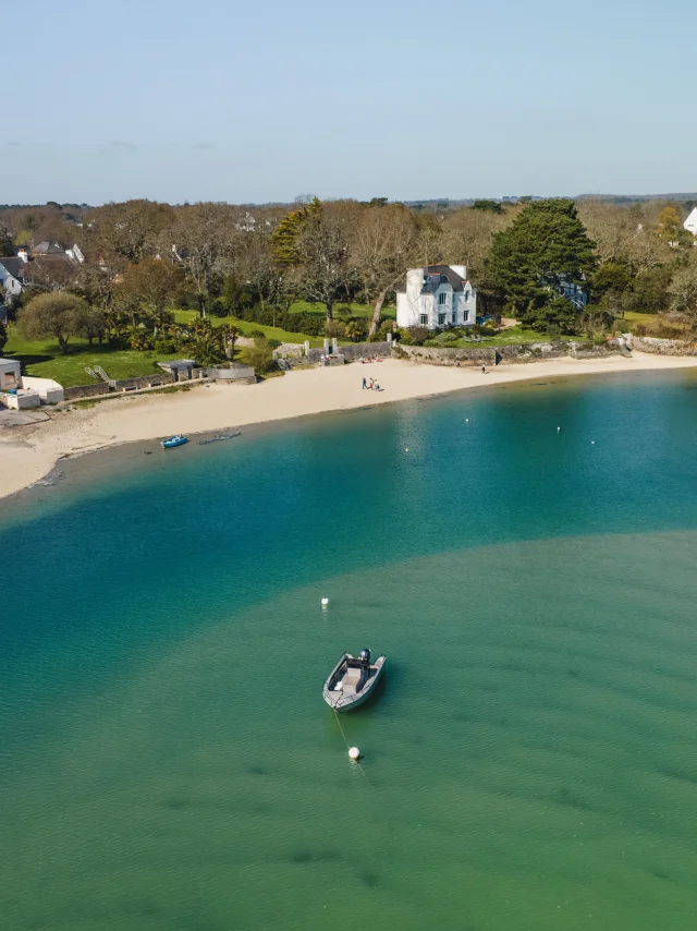 De Mer Blanche bij Plage du Letty
