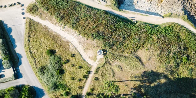 Aerial view of Pointe Saint-Gilles