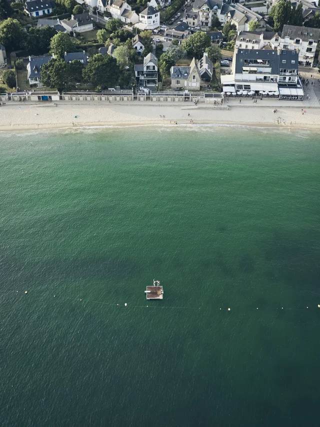 Luchtfoto van Plage du Trez