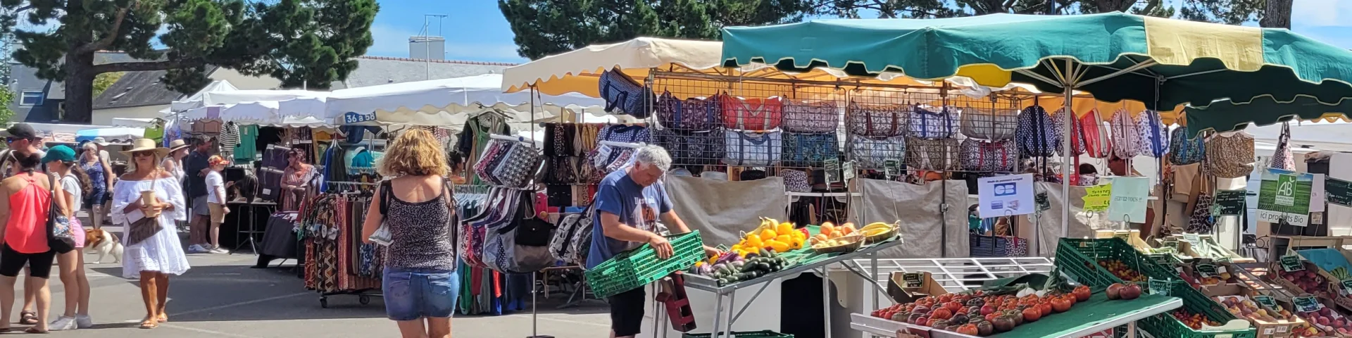 Bénodet market