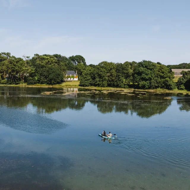 Luchtfoto van Anse du Petit Moulin