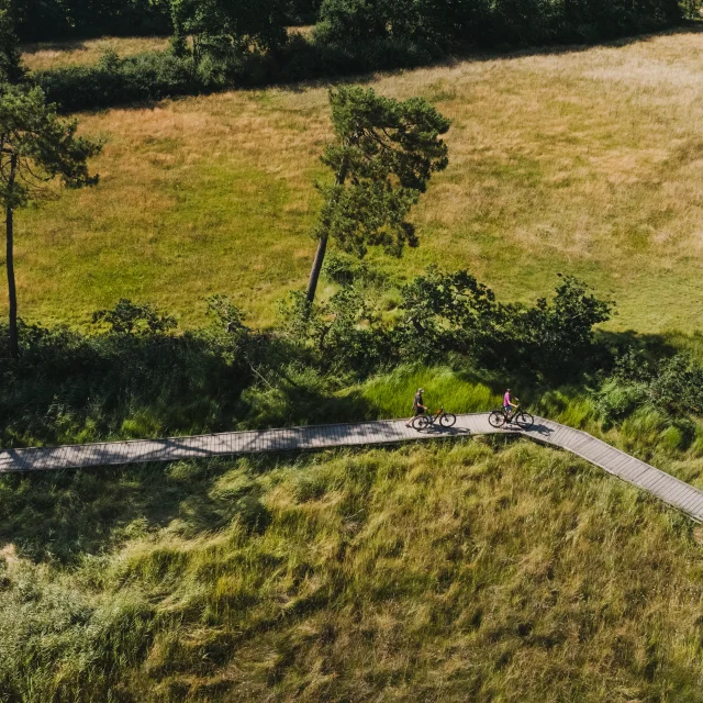 Luchtfoto van Anse du Petit Moulin