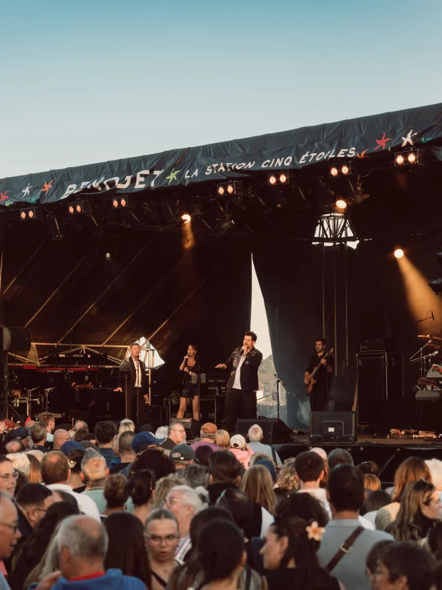 Concert van Aurélien Vivos in de Butte du Fort