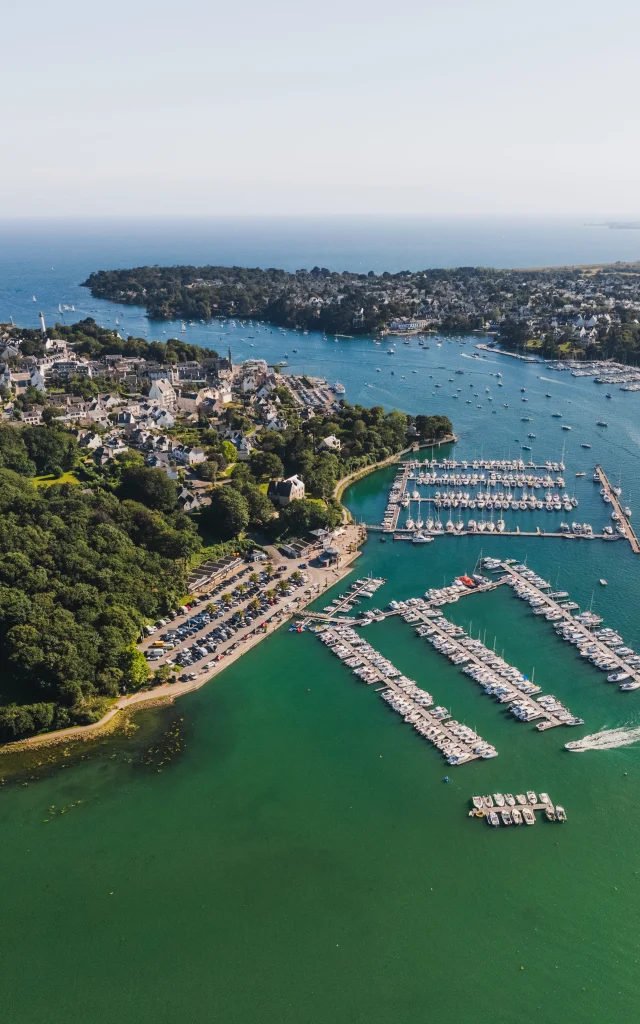 Aerial view of Anse de Penfoul