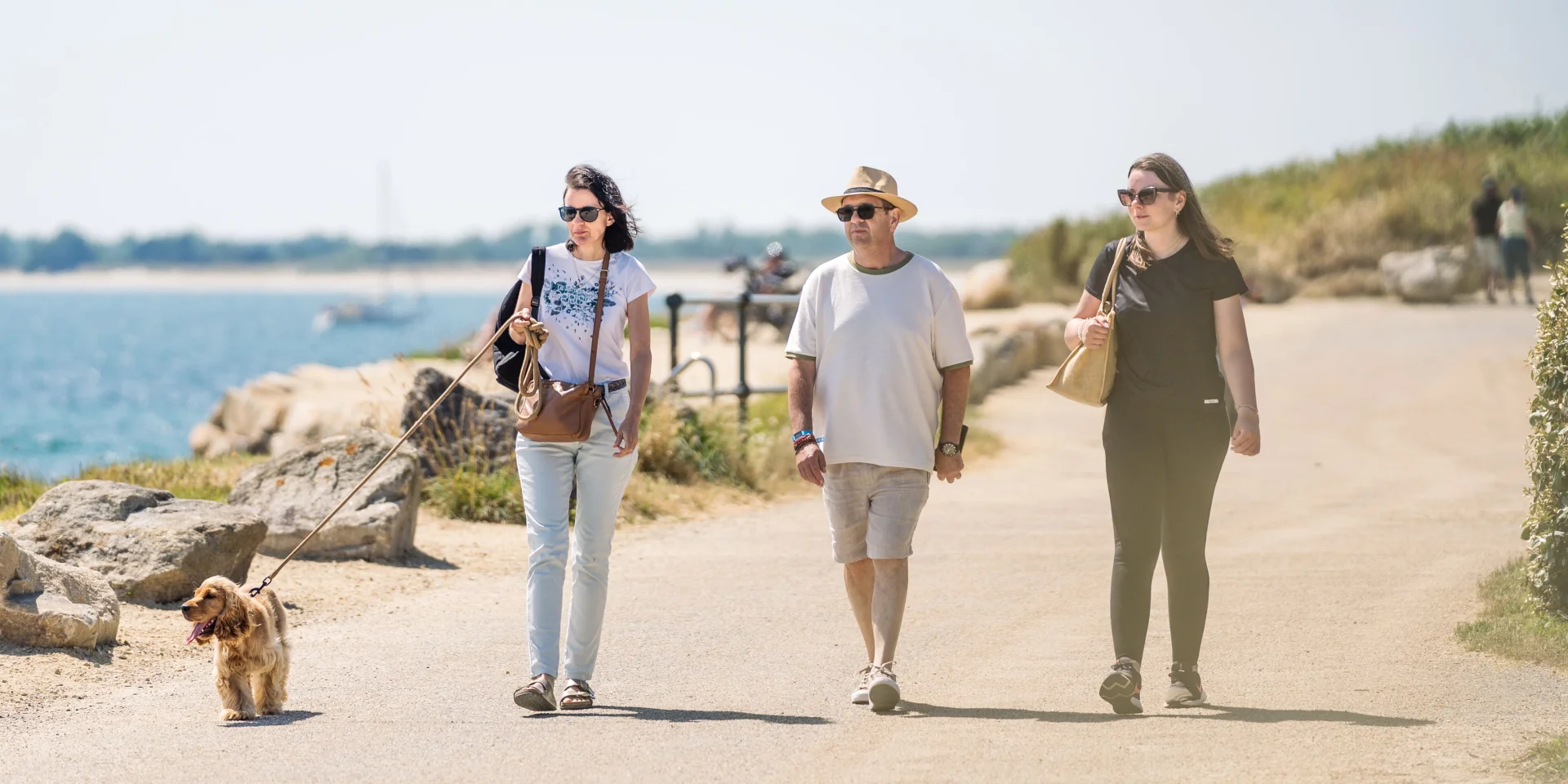 Hondenuitlaatservice op de Pointe de Groasguen