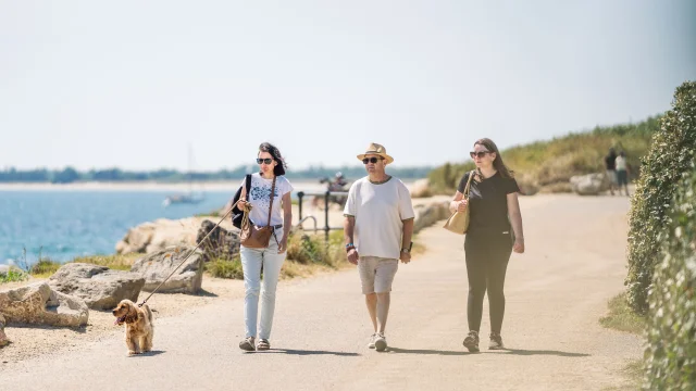 Balade canine sur la Pointe de Groasguen