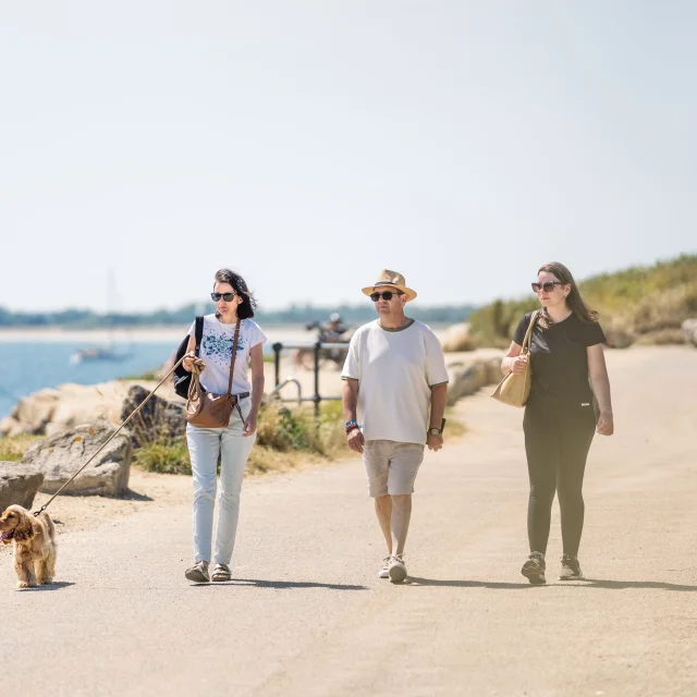 Hondenuitlaatservice op de Pointe de Groasguen