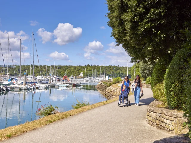 Balade près du port de plaisance