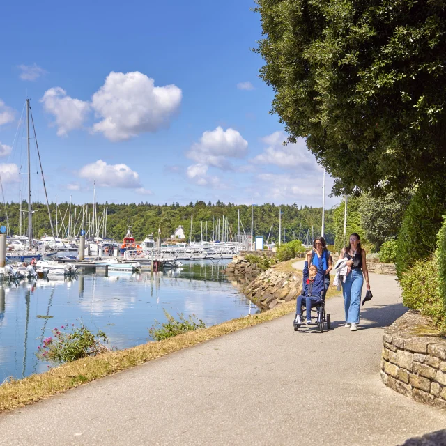 Balade près du port de plaisance