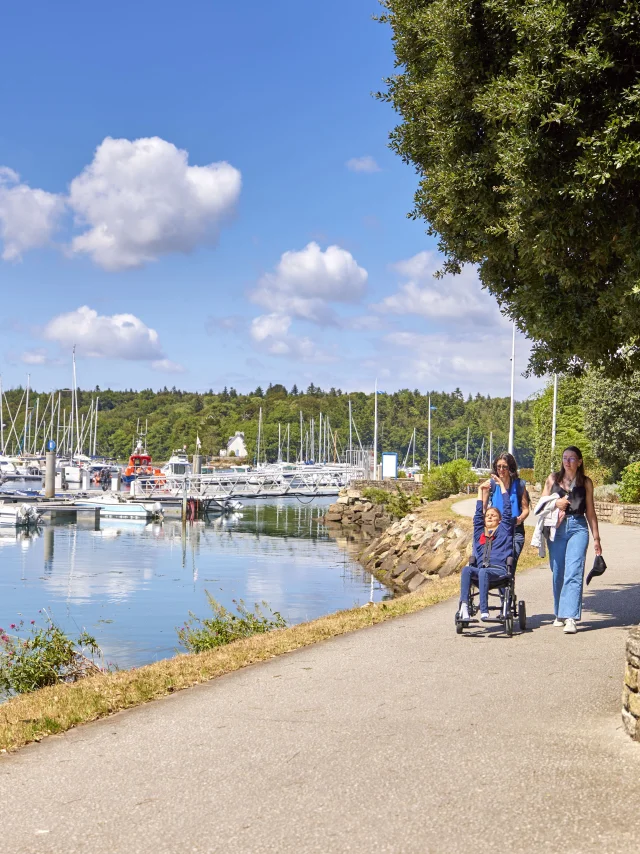 Een wandeling rond de jachthaven