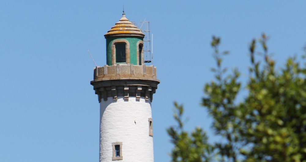 Spitze des Pyramiden-Leuchtturms