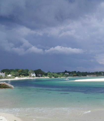 Orage sur le Letty