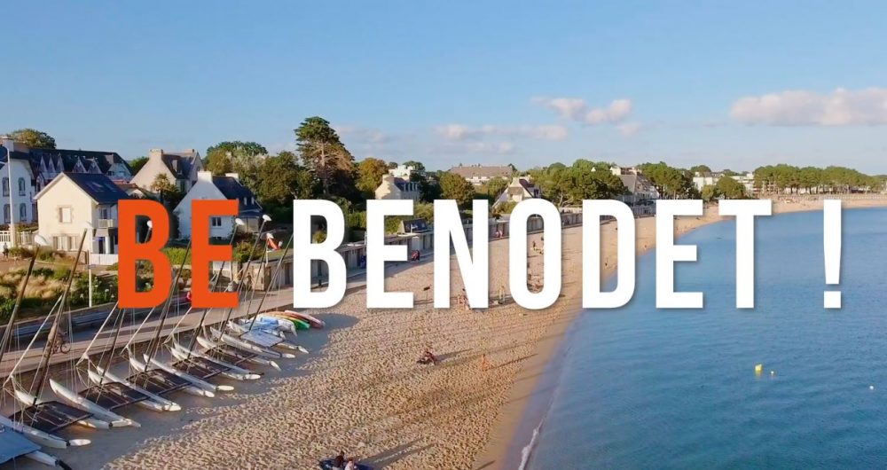 Vue de la plage de Bénodet