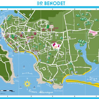 Brochures Et Plans Benodet Station Balneaire En Bretagne Brochures Et Plans Benodet Station Balneaire En Bretagne