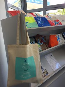 Espace boutique à l'office de tourisme