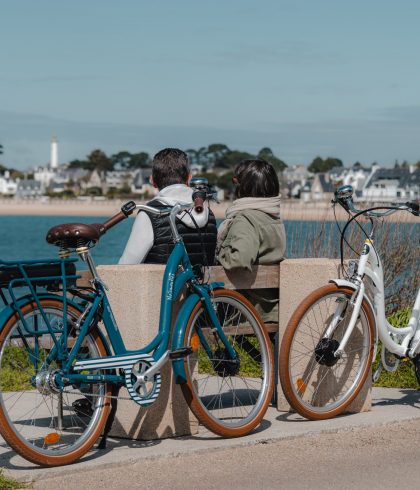 Fietsen op de Corniche de la Mer