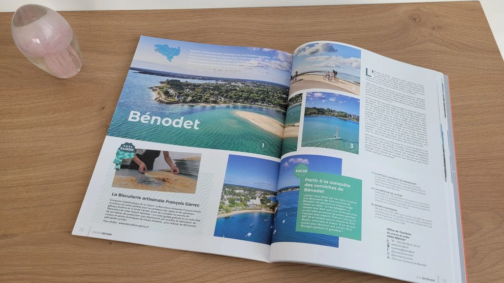 Bénodet dans le magazine Sensation Bretagne