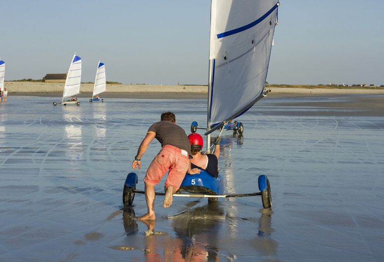 Plein Ouest – char à voile Penhors – Pays Bigouden