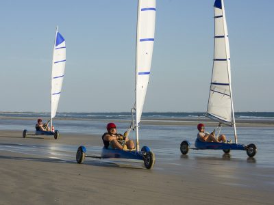 Plein Ouest – char à voile Penhors – Pays Bigouden