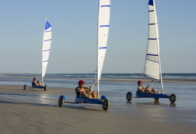 Plein Ouest – char à voile Penhors – Pays Bigouden