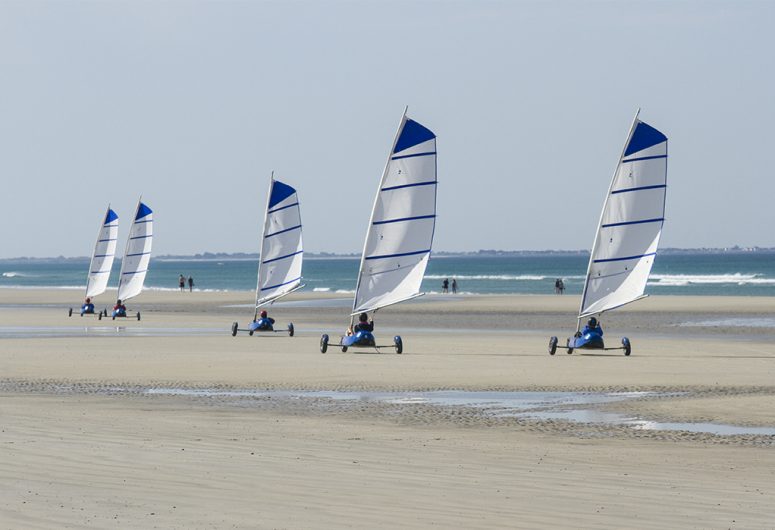 Plein Ouest – char à voile Penhors – Pays Bigouden