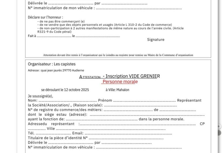 Vide grenier Les capistes amazones