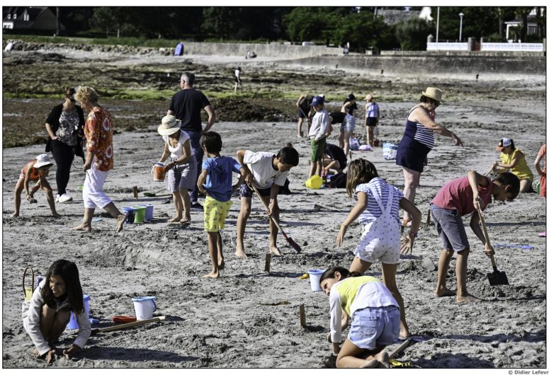 Concours de château de sable –  Loctudy – Pays Bigouden Sud – Bigoudenjoy