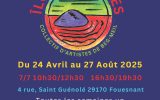2025 affiche Îlot d’artistes avril a aout