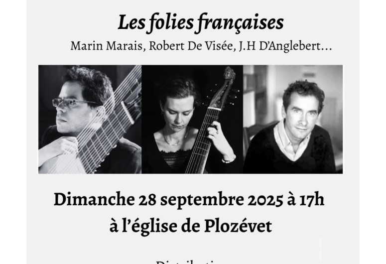 Emmanuel Rousson : clavecin Flore Seube : viole de gambe Perceval : théorbe (105 x 148 mm) – 1