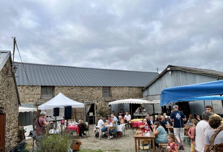 marché concert à la ferme