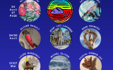 2025 Îlot d’artistes affiche 3 semaines – Affiche 1