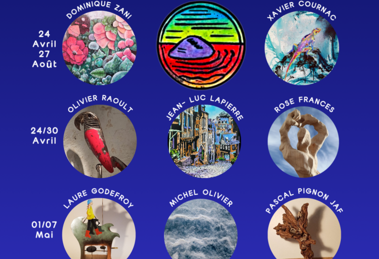 2025 Îlot d’artistes affiche 3 semaines – Affiche 1