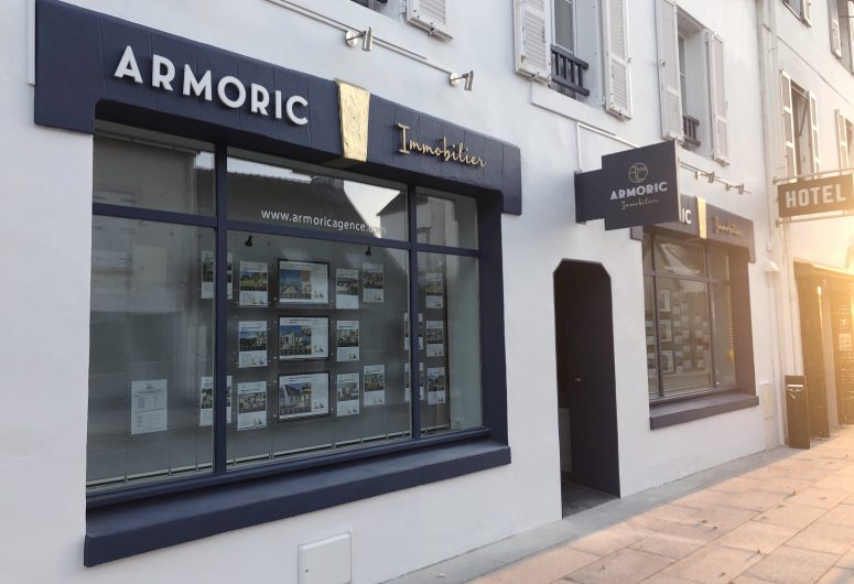 Armoric Immobilier Façade