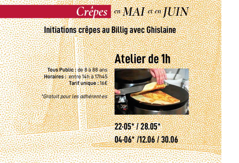 Atelier crêpes