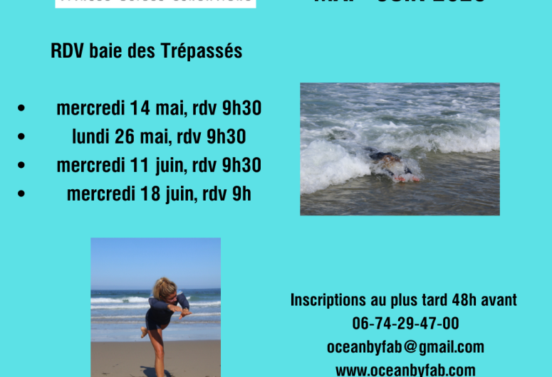 aquagym en mer MAI JUIN