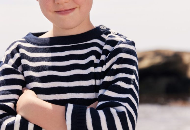 Armor Lux, shooting campagne collection enfants été 2023 – Fouesnant, Bretagne