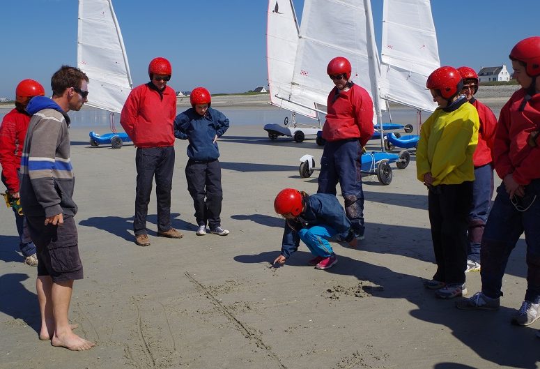 Voller Westen – Strandsegeln Penhors – Pays Bigouden