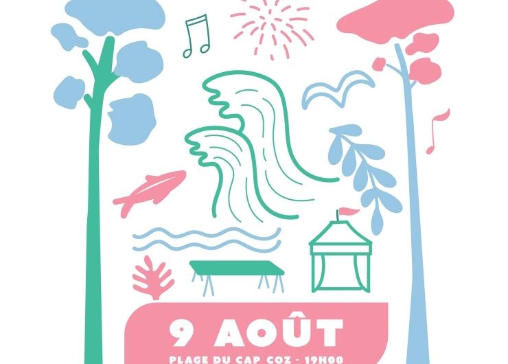 affiche fête du cap-coz 2025