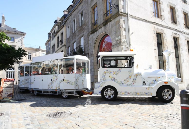 CELTIC TRAIN – small tourist train from Concarneau – Finistère Brittany