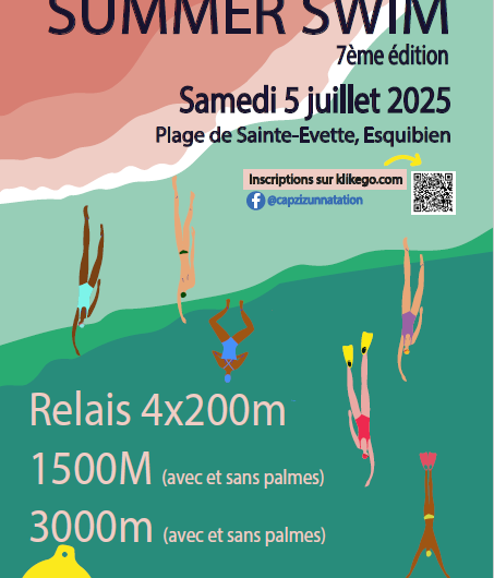 Photo affiche summer swim 2025
