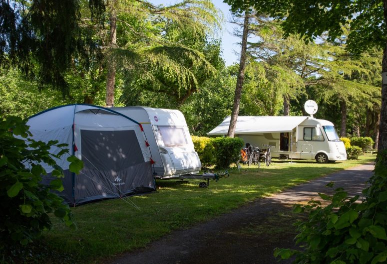 Campingplatz am Strand