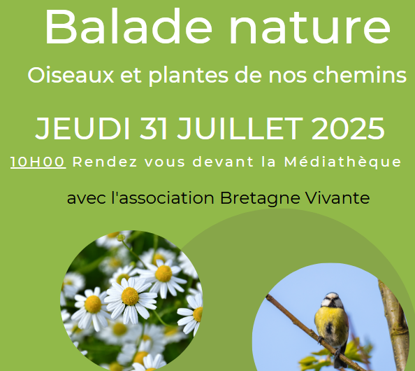 balade nature saint yvi 31 juillet