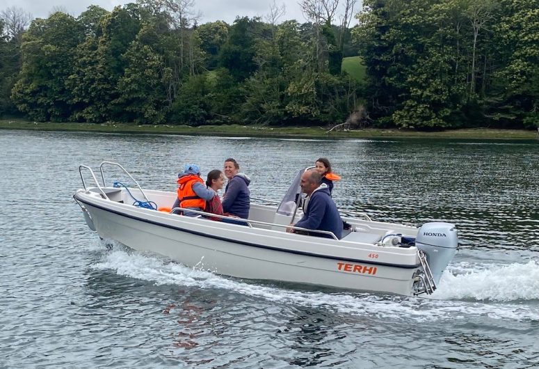 Boot zonder vergunning in Odet