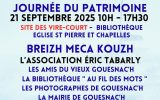 expo journées du patrimoine gouesnach