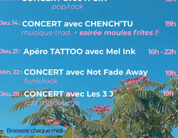 Programme août
