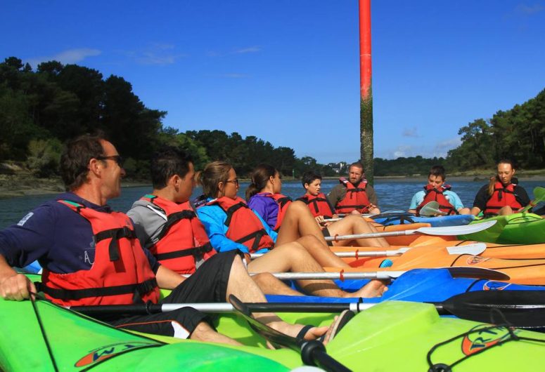 Rivière de Pont-l’Abbé en Kayak – Île-Tudy – Pays bigouden – Bigoudenjoy
