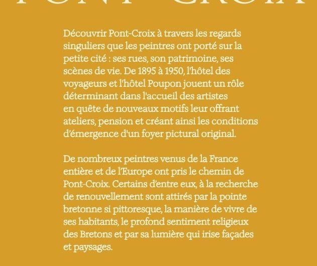 marquisat_flyer expo Peindre Pont-Croix