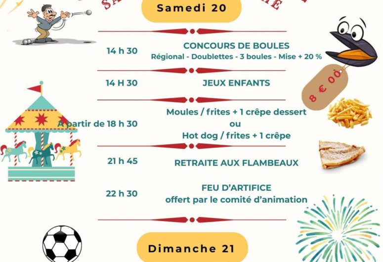 septembre fête patronales tourch