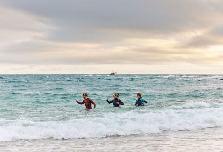 Marche aquatique en mer – Guilvinec – Pays Bigouden – Bigoudenjoy